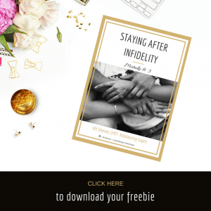 A graphic with a poster that reads "staying after infidelity. click here to download your freebie." Contact Idit Sharoni to learn more about our affair recovery program by contacting an affair recovery expert. Our team can offer support with affair recovery in Boca Raton, FL and other services. 33179 | 33160 | 33311 